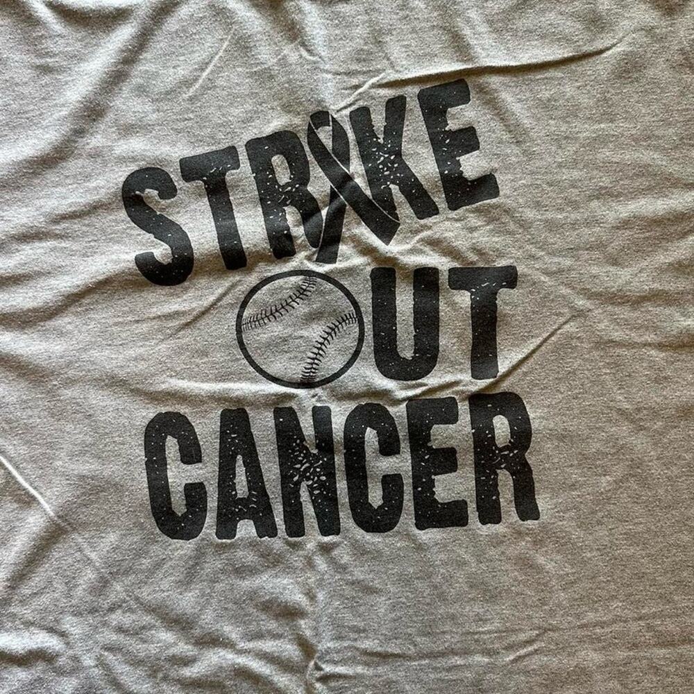Strike out cancer baseball theme net proceeds goes to st jude hospital